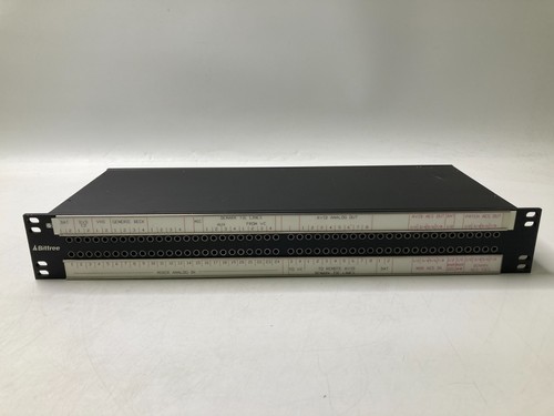 Bittree 96 Channel Programmable Bantam Audio Patchbay B96DC-FNPBH/E3