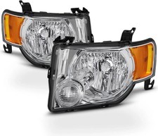 Headlights Headlamps for 2008-2012 Ford Escape 4-Door Sport Utility FO2502229