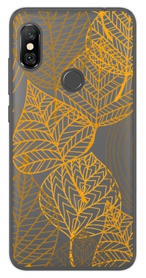 Pazpnoy Cover per Xiaomi Redmi Note 8 Pro,Trasparente Ultra Sottile TPU Custodia,Silicone Cover con Modello Floreale,Donna Ragazza Antiurto Protettiva