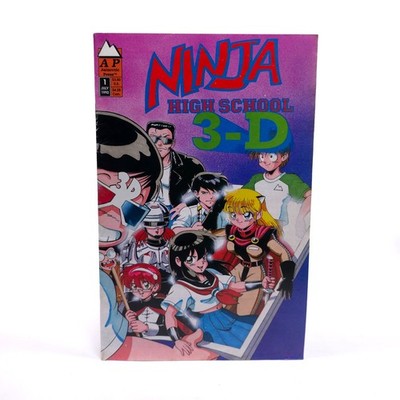 Ninja Highschool 3-D #1 Antarctic Press  2+ Ship FREE
