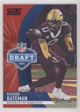 2021 Score NFL Draft Showcase 93/100 Rashod Bateman #D9 0z8z