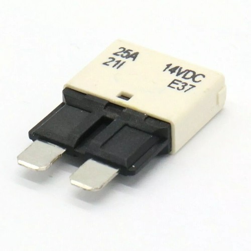 10Pack 25A Circuit Breaker Blade Fuse 12V-24V Auto-Reset Marine Rally Automotive - Picture 4 of 9