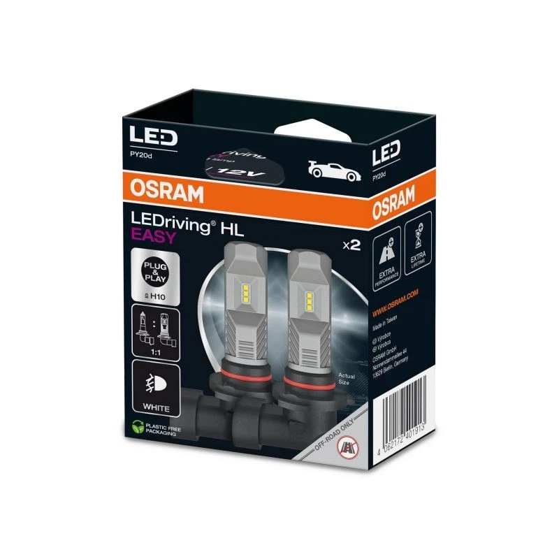 Kit 2 ampoules LEDriving HL EASY H10 ECO PACKAGING Osram 9145DWESY-2HB - Photo 3/4