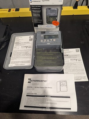 Intermatic DT101 24 Hour Dial Digital Electronic Control / Tested Working