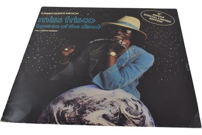 Johnny Guitar Watson 12 Inch Vinyl Record Miss Frisco Disco Queen Funk DJM