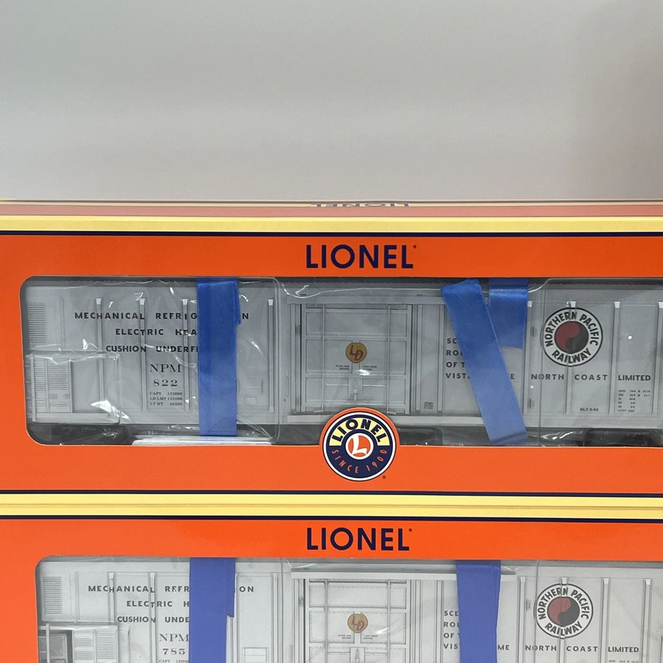 Lionel 6-27375 Northern Pacific 57' Mechanical Reefers 3-Pack O Gauge NEW #785 - Image 4 of 4