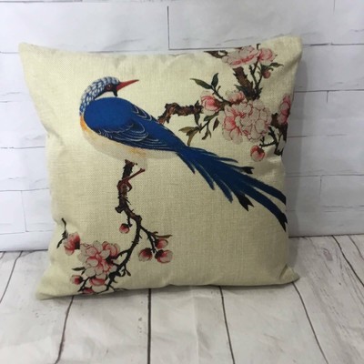 decorative bird throw pillows