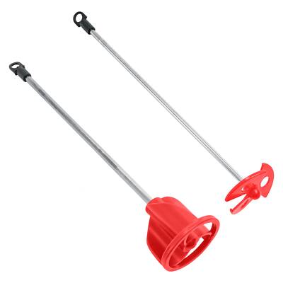 2 Power Mixer Blade Drill Tools for Mixing Quarts to 2.5 Gallon Buckets - Paint