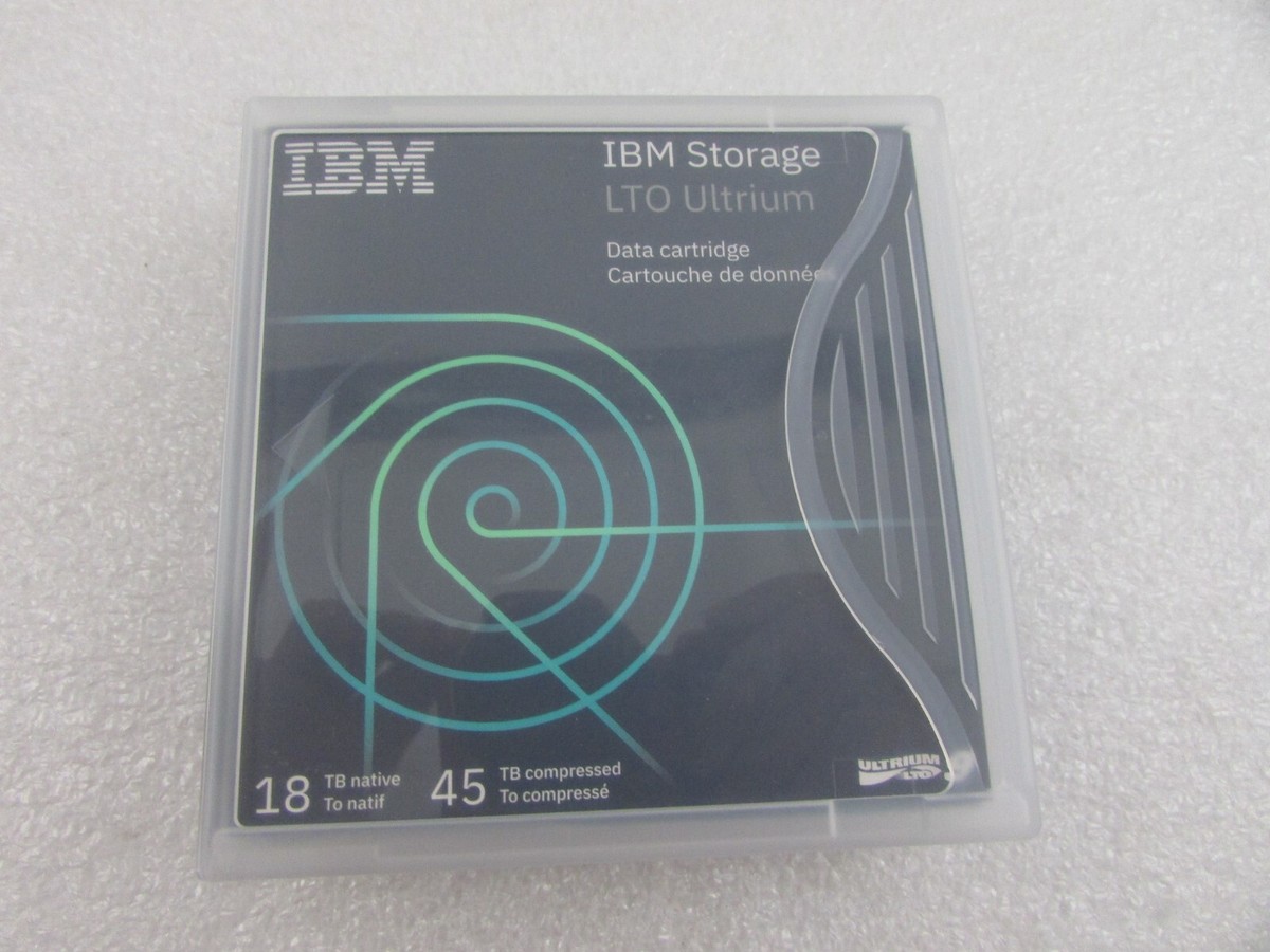 Cartouche IBM LTO9 Ultrium 18 To / 45 To – Bande Magnétique Haute Capacité RW – Stockage Fiable Entreprise