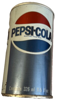 PEPSI-UNGEFÜLLT LEER UKSschwepps Stahl?Pepsi Dose Selten Fabrikfehler 326ml 11,50 Oz