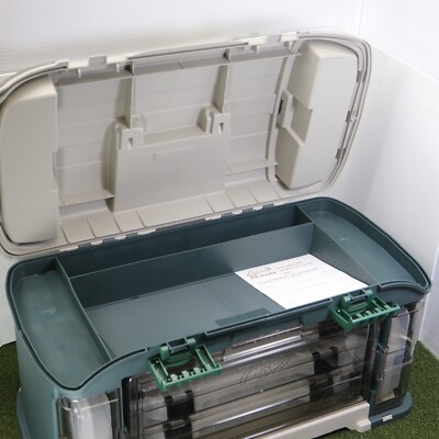 Plano 732 Outdoor Sports Angled Fishing Tackle Box Storage System, Green / Grey | eBay Plano 732 Outdoor Sports Angled Fishing Tackle Box Storage System, Green / Grey | eBay