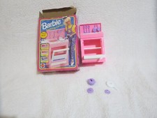 1992 Mattel Barbie Kitchen Cooking Center Stove Vintage 9318
