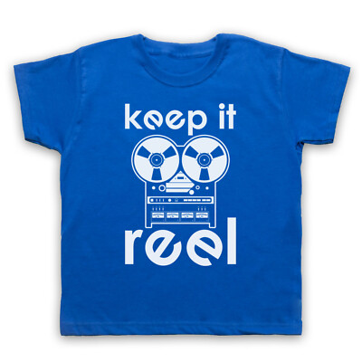 KEEP IT REEL TO REEL FILMPROJEKTIONSAUSRÜSTUNG KINDER KINDER T-SHIRT