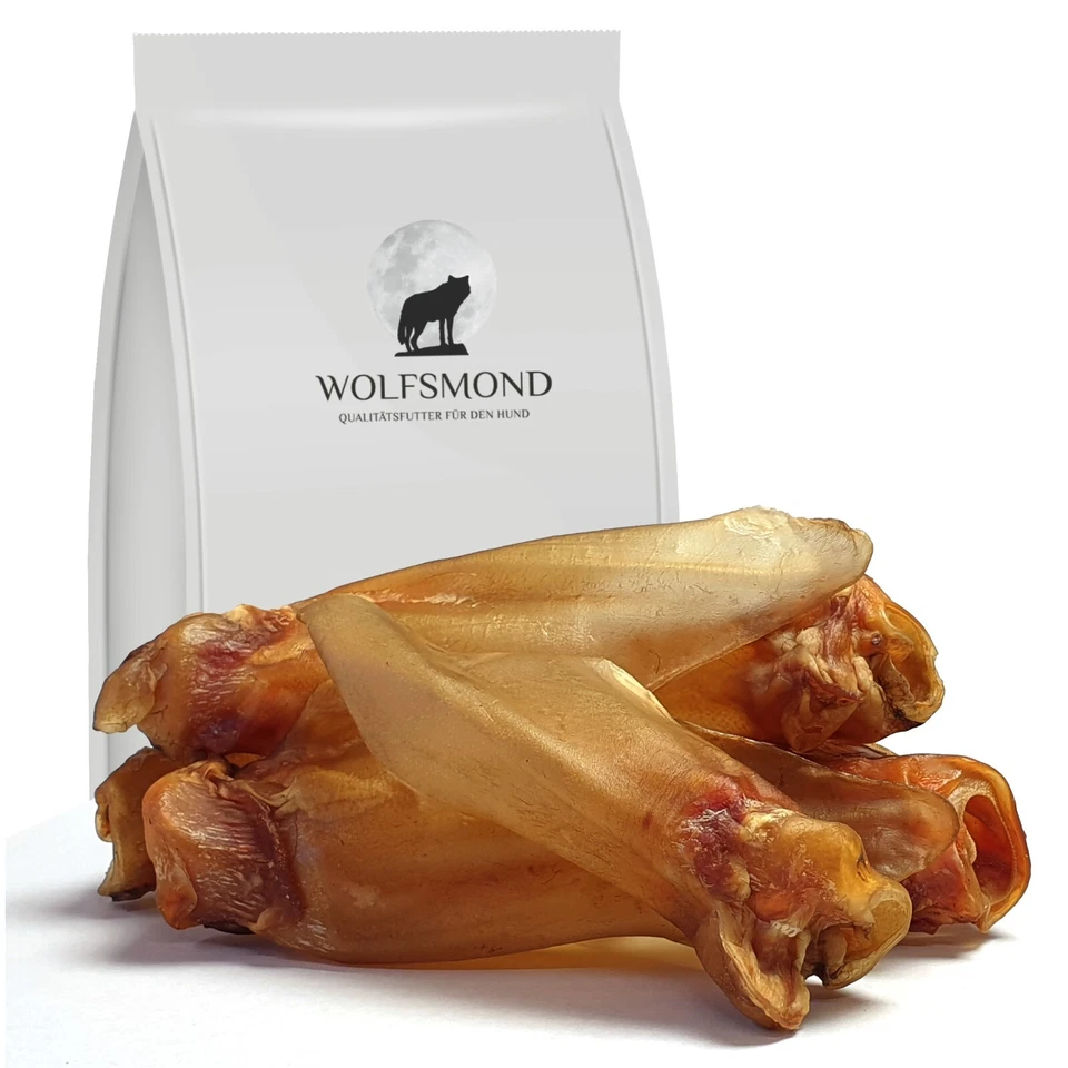 Rinderohren XL 100 Stück mit Muschel Rinderohren Kausnack Hundefutter Snack - Bild 2 von 2
