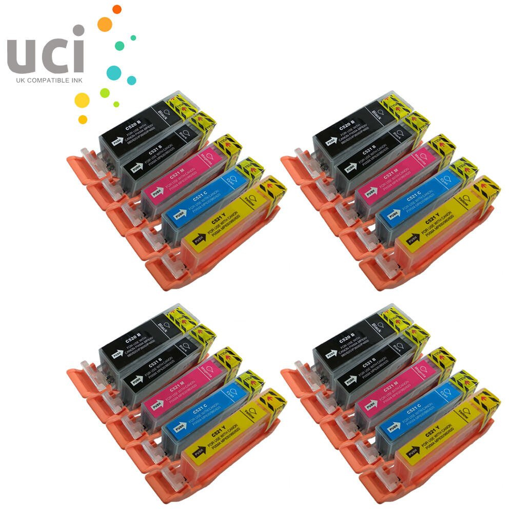 20x Patronen Für Canon PIXMA IP4600X IP4700 MP540 MP540X