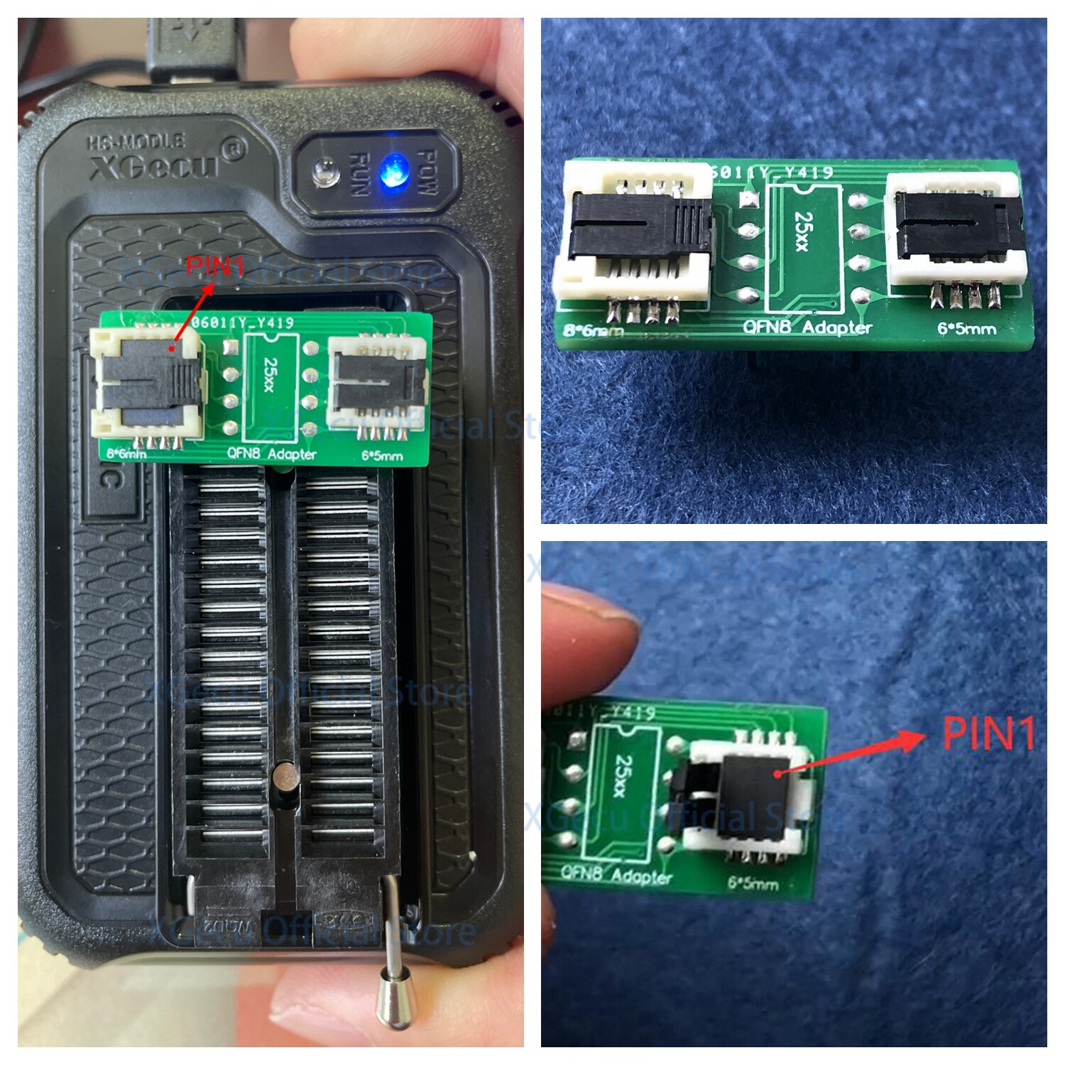 Kit Riparazione JVC NAND Flash EEPROM | Per JLC47BC3000 (Logo Bloccato) | 3 Pezzi