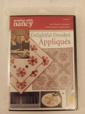 Sewing With Nancy Delightful Dresden Appliques DVD 2010 Nancy's Notions New