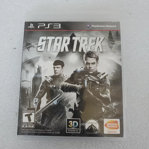 Star Trek Sony PlayStation 3 Video Game PS3 NO Manual