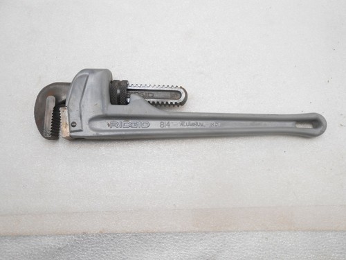 Ridgid #814 Aluminum pipe wrench. | eBay