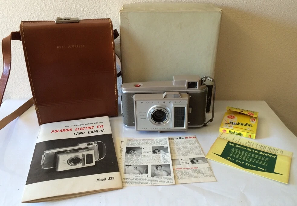 polaroid electric eye land camera model j33