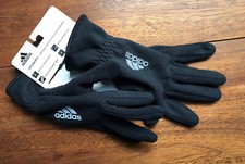 NWT Adidas Black Performance Reflective ClimaWarm Running Gloves  Women  s L