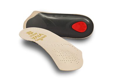 Pedag Viva Mini 3/4 Leather Arch Support Inserts, Men US 11/ EU 44
