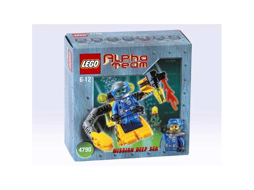 LEGO Alpha Team Mission Deep Sea Deep Sea Robot Diver Set 4790 | eBay