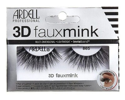 NEW!!! ARDELL False Eyelashes 1 Pair - 3D Faux Mink 865