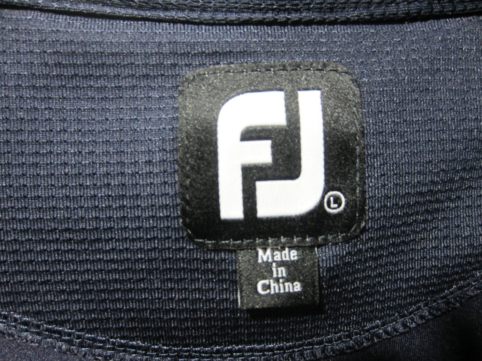 FootJoy Hyper Mid Layer 1/4 Zip Pullover Navy Men… - image 4