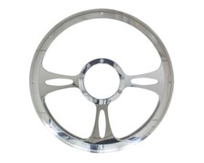 Billet Specialties 30175 - Half Wrap Steering Wheel - Fast Lane 14