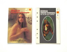 2 Vintage Kodak How-To Photography Booklets on Filters, Lens, Camera Techniques
