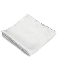  95 Bloomingdales Mens Suit Classic White Handkerchief Dress Solid Pocket Square