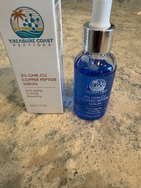 GHK-CU 3% COPPER ANTI-AGING PEPTIDE SERUM | Repairing, Collagen