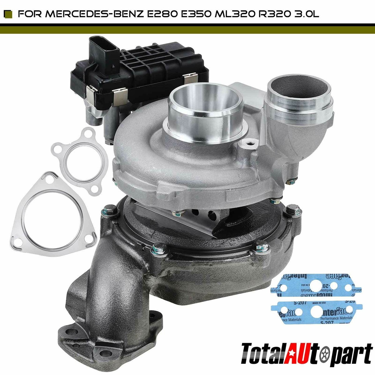 Turbo Turbocharger for Mercedes-Benz E280 CLS320 ML320 Jeep WK L6
