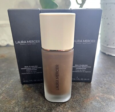 3 Bottles Laura Mercier JAVA 7N1 Real Flawless Weightless Perfecting Foundation 
