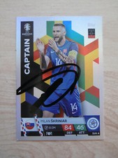 Milan Skriniar autograph signed TC Topps Euro 2024 "Slovakia"