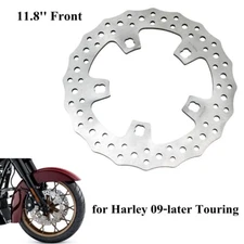 11.8" Front Brake Rotor For Harley Road King Street Electra Glide FLHTK 2009-23 