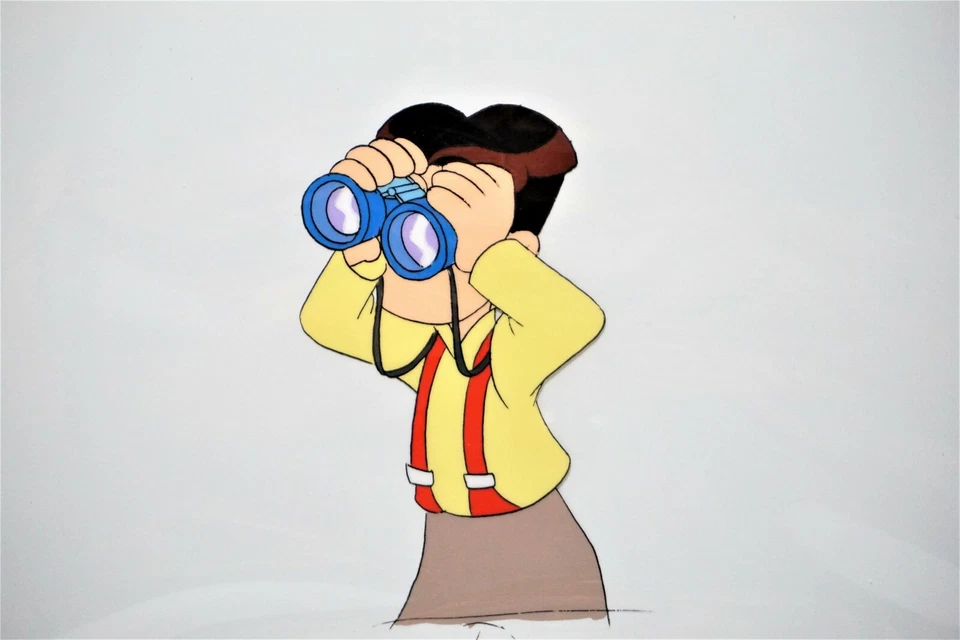 Série de animação Back to the Future celular e lápis esboço de Jules Brown com certificado de autenticidade #2 - Imagem 3 de 4