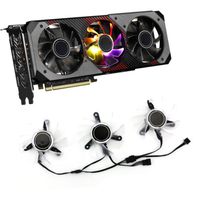 ASRock RX5700 デュアルファン Cooling fan PVA080E12R For ASROCK RX5700 5700XT 8GB Phantom