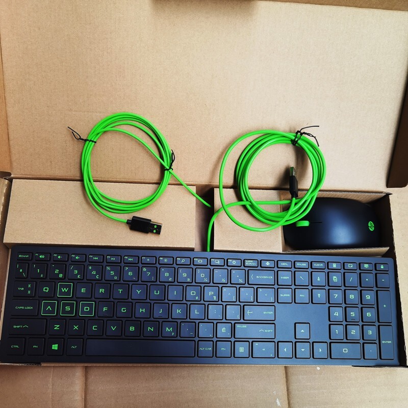 HP USB wired keyboard and mouse TPC-P001K TPC-P001M Canadian