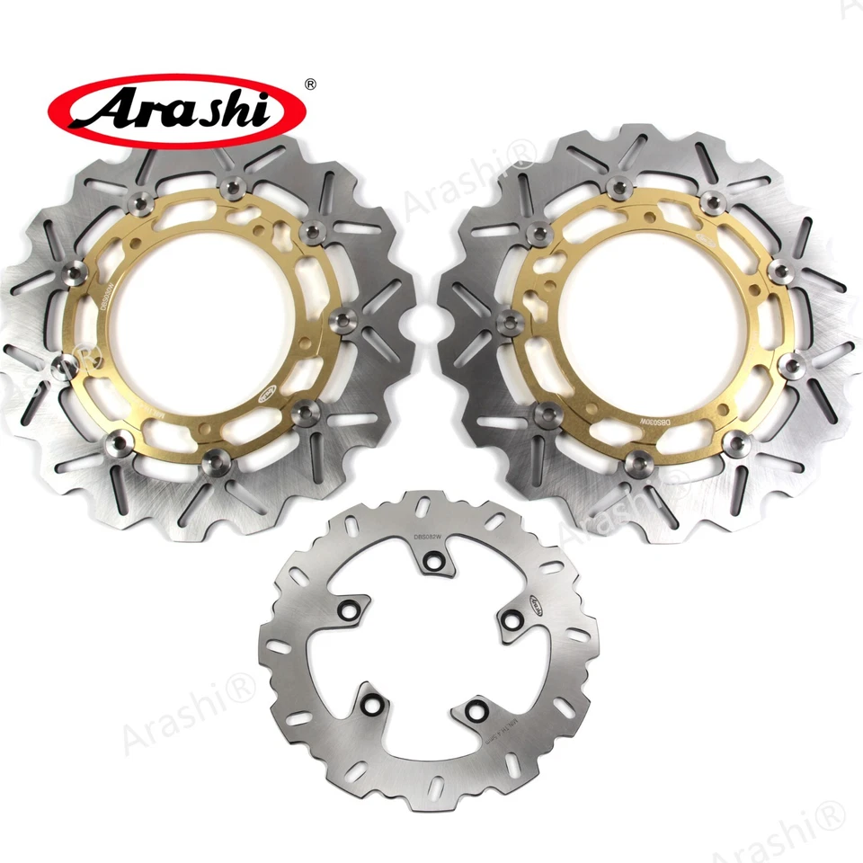 For Yamaha FZ1 1000 Fazer 2006-2015 Front Rear Brake Discs Rotors + Bolts Screws — 第 4/4 张图片