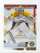 2017-18 Upper Deck CHL #124 Justin Fazio