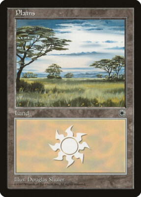 20 Basic Land - SAME ART - Plains - Portal - MP-NM - Magic MTG FTG