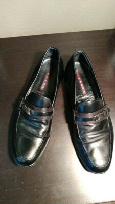 Prada Men Shoe Sport Loafer Black Size 10 NICE | eBay display picture 3