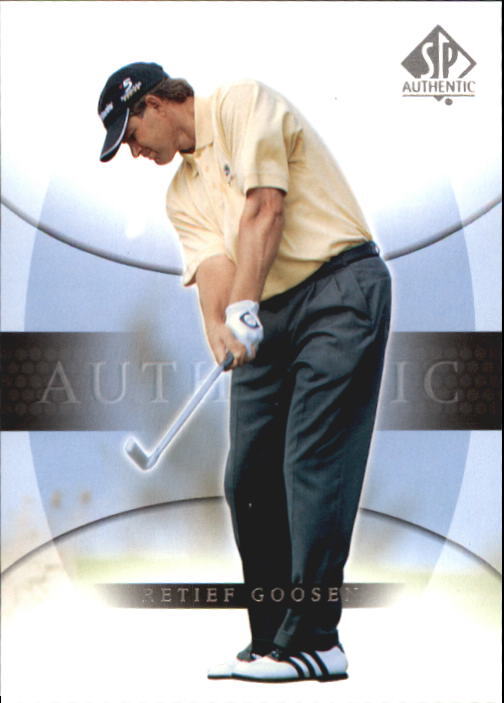 2004 SP Authentic #21 Retief Goosen 