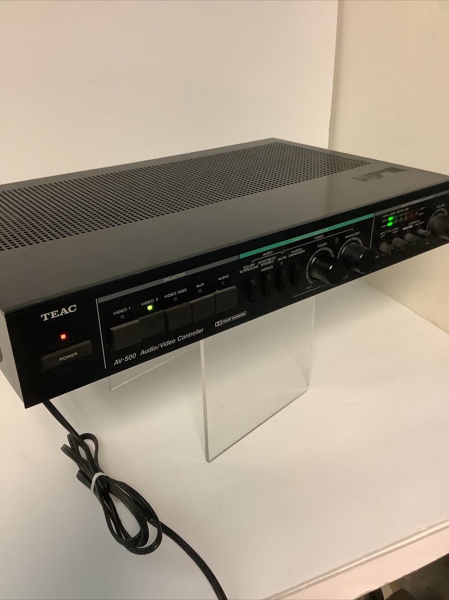 Teac AV-500 Audio/ Video Controller Made In Japan Free Shipping | eBay