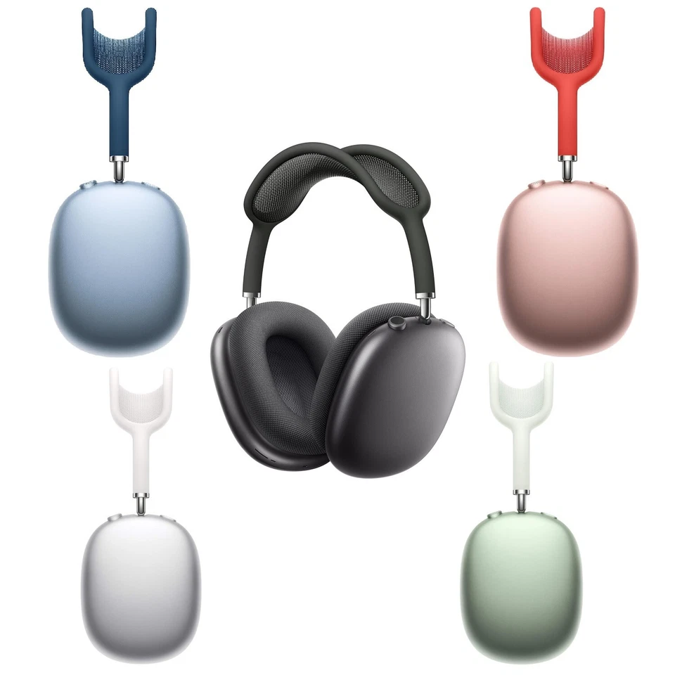 CUFFIE APPLE AIRPODS MAX RICONDIZIONATO ECCELLENTE BIANCO NERO ROSA BLU VERDE