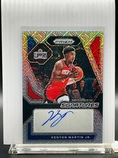 2023-24 Prizm Basketball - Signatures Auto - Silver Mojo /25 - Kenyon Martin Jr.