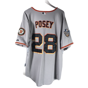 buster posey world series jersey