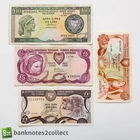 CYPRUS: Set of 4 Cypriot Pound Banknotes.